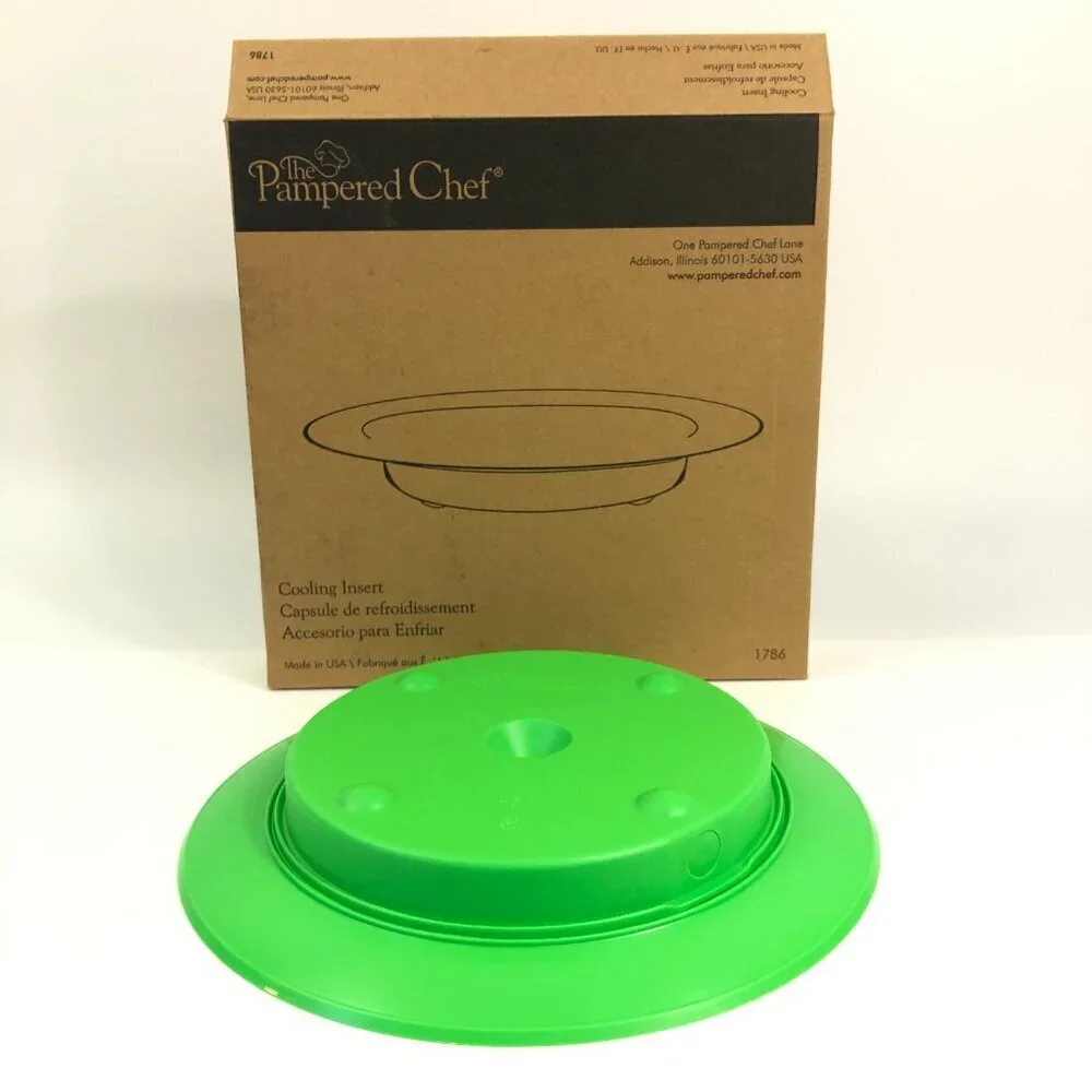 The Pampered Chef Cooling Insert New In Box